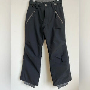 Turbine Juneau Ski Snow Pant Girls Youth Size XS black insulated waterproof